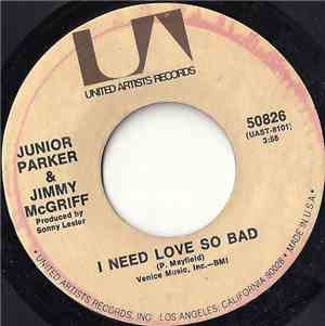 Jimmy McGriff & Junior Parker - I Need Love So Bad