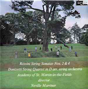 Rossini / Donizetti, Academy Of St. Martin-in-the-Fields Director Neville M ...