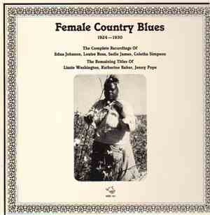 Various - Female Country Blues 1924-1930