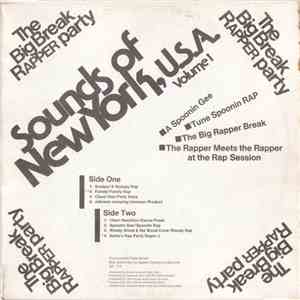 Various - Sounds Of New York, U.S.A. Volume 1 (The Big Break Rapper Party)