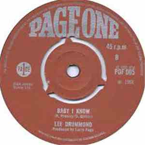 Lee Drummond - At A Time Like This / Baby I Know