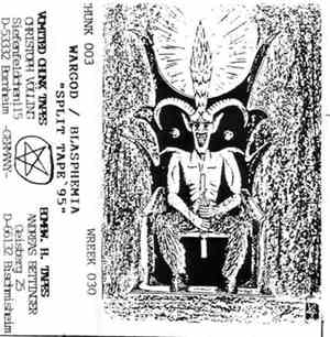 Wargod  / Blasphemia - Split Tape '95