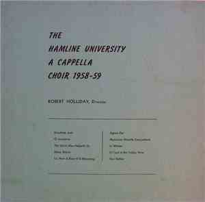 Hamline University A Cappella Choir - 1958-59