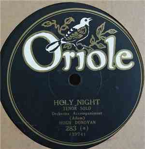 Hugh Donovan / Liberty Male Quartette - Holy Night / Joy To The World
