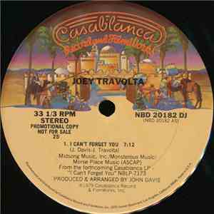 Joey Travolta - I Can't Forget You