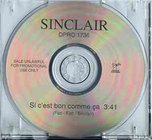 Sinclair  - Si C'est Bon Comme Ça