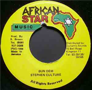 Stephen Culture - Bun Dem