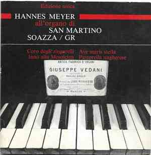Hannes Meyer - All'organo Di San Martino Soazza / GR