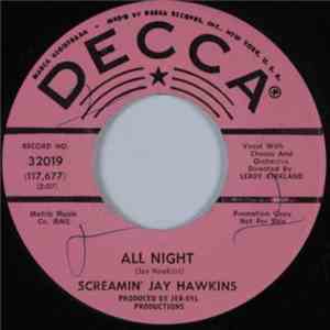 Screamin' Jay Hawkins - All Night / I'm Not Made Of Clay
