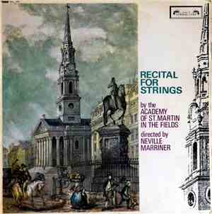 Academy Of St. Martin In The Fields Directed By Neville Marriner - Recital  ...