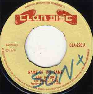 Larry McDonald / Denzil Laing - Name Of The Game