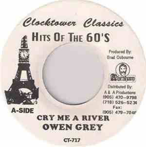 Owen Grey & King Tubby & The Aggrovators - Cry Me A River / Bitter Dub