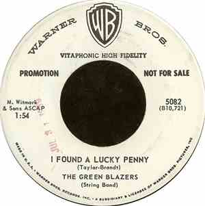 The Green Blazers - I Found A Lucky Penny / Bright Eyes