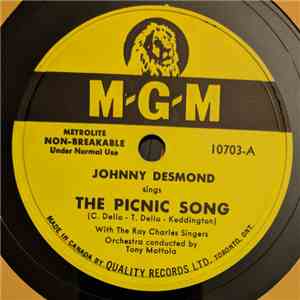 Johnny Desmond - The Picnic Song / I've Got A Heart Filled With Love (For Y ...