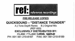 Quicksound - Distance Thunder