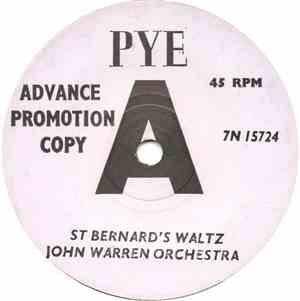 The John Warren Orchestra - St Bernard Waltz