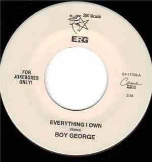 Boy George / Boy George & Culture Club - Everything I Own / Miss Me Blind