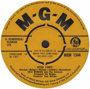 Eric Burdon And The Animals - Good Times