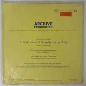 Johann Sebastian Bach / Adele Stolte, Hans-Joachim Rotzsch, Theo Adam, Mitg ...
