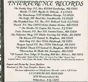 Various - Interference Records Compilation