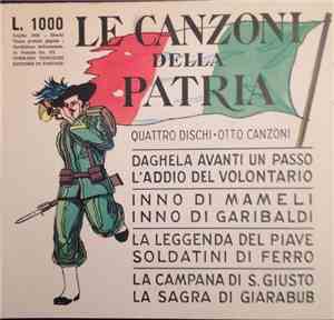 Various - Le Canzoni Della Patria