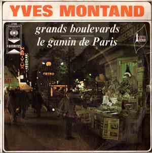 Yves Montand - Grands Boulevards