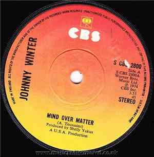 Johnny Winter - Mind Over Matter