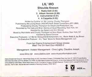Lil' Mo - Shoulda Known
