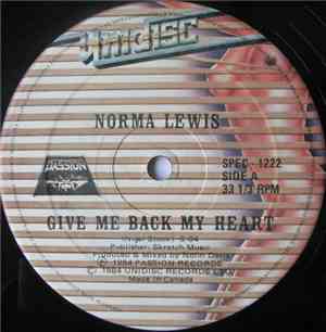 Norma Lewis / Marsha Raven / Charade - Give Me Back My Heart / Catch Me (I ...
