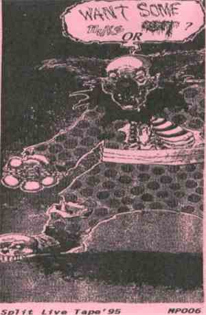 Nuke  / Gut - Want Some Nuke Or Gut? - Split Live Tape'95