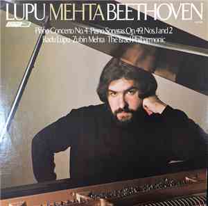 Radu Lupu, Zubin Mehta, Beethoven, Israel Philharmonic Orchestra - Lupu Mehta Beethoven Piano Concerto No. 4 Piano Sonatas Op. 49, Nos. 1 And 2