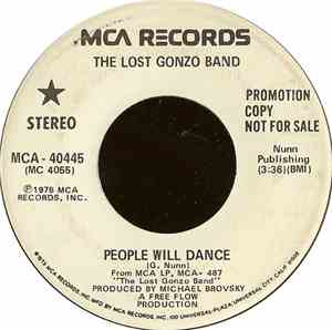 The Lost Gonzo Band - People Will Dance