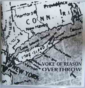 Voice Of Reason , Overthrow - Split CD