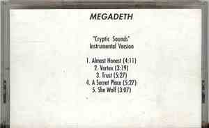 Megadeth - Cryptic Sounds 