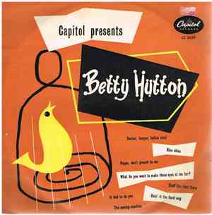 Betty Hutton - Capitol Presents