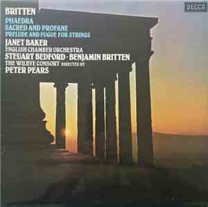 Britten, Janet Baker, Steuart Bedford • Benjamin Britten, Peter Pears, Engl ...