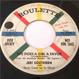 Jeri Southern - Life Does A Girl A Favor