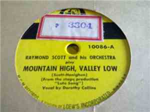 Raymond Scott And His Orchestra - Mountain High, Valley Low