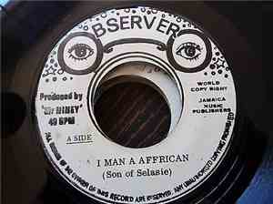 Sons Of Selassie -  I Man A African