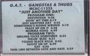 G.A.T. Gangstas & Thugs - Just Another Day