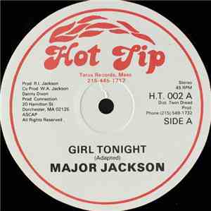Major Jackson - Girl Tonight