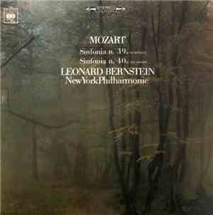 Mozart, Bernstein, The New York Philharmonic Orchestra - Sinfonia N. 39 In  ...