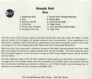 Simply Red - Blue