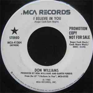 Don Williams - I Believe In You