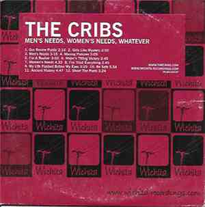 The Cribs - Men's Needs, Women's Needs, Whatever