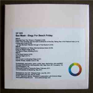 Bee Mask - Elegy For Beach Friday