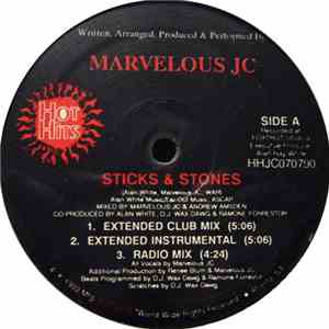 Marvelous JC - Sticks & Stones