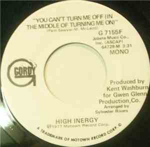 High Inergy - You Can't Turn Me Off (In The Middle Of Turning Me On)
