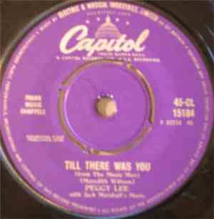 Peggy Lee - Till There Was You