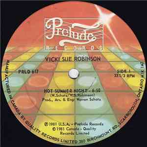 Vicki Sue Robinson - Hot Summer Night